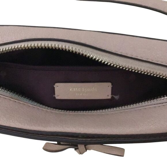 Kate Spade Pebbled Grain Leather Pale Pink Crossbody Bag - Picture 4 of 12